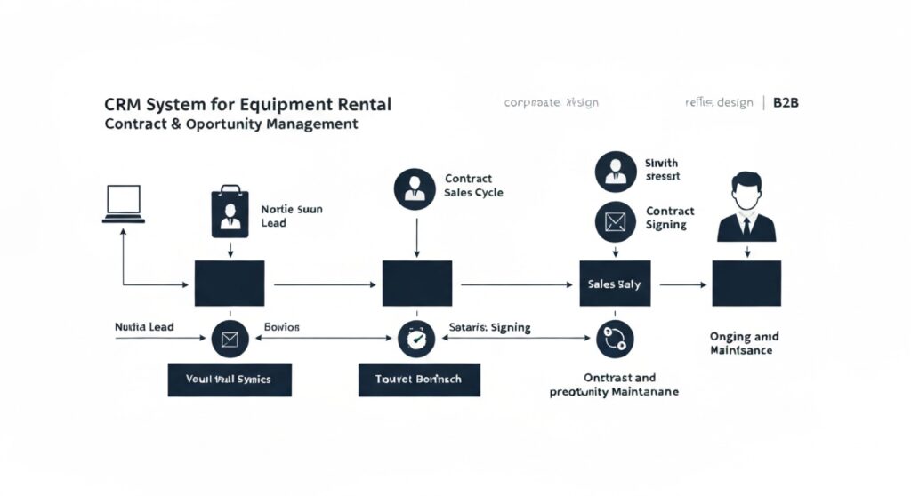 CRM para locadoras de máquinas: controle de contratos e oportunidades