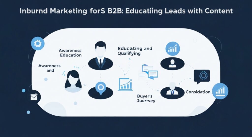 Inbound Marketing para SaaS B2B: como educar e qualificar leads com conteúdo